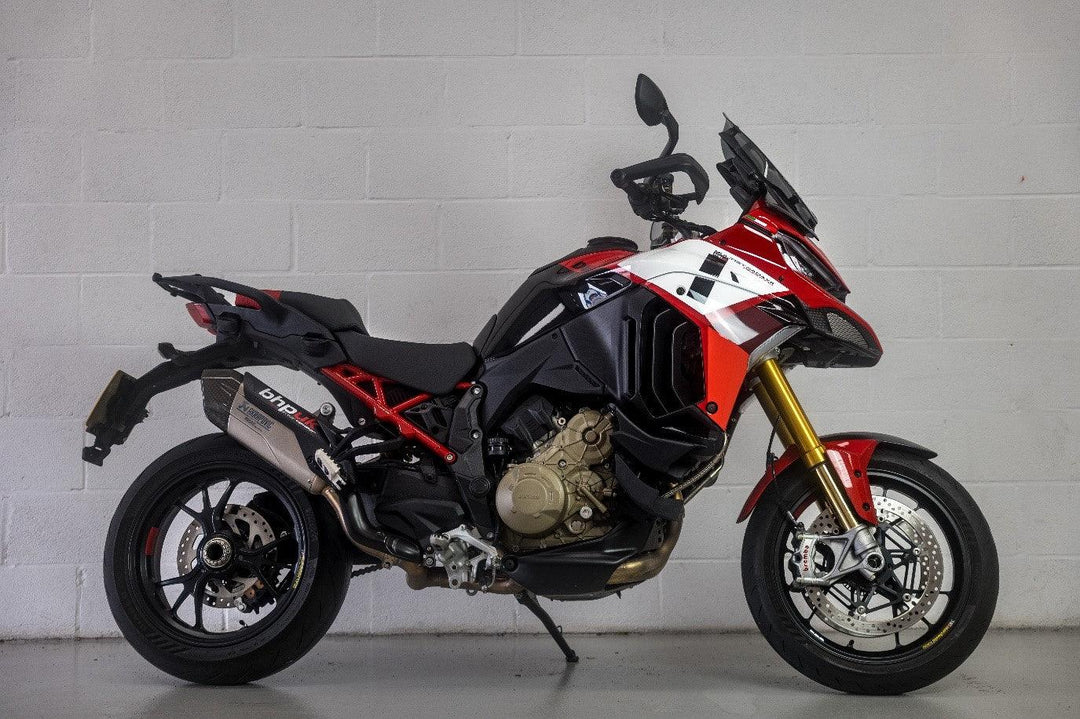 DUCATI MULTISTRADA V4 (INCLUDING PIKES PEAK) DECAT LINK PIPE + ECU FLASHER COMBINATION Shop BHP UK